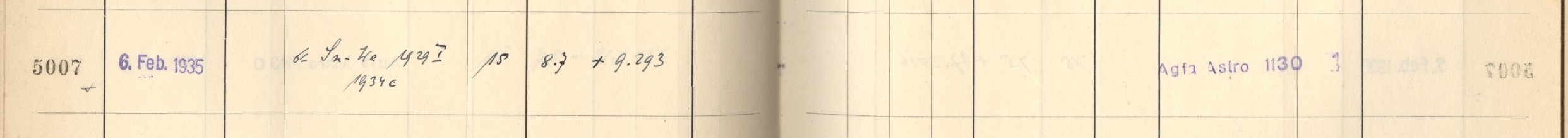Plattenverzeichnis Eintrag05007
