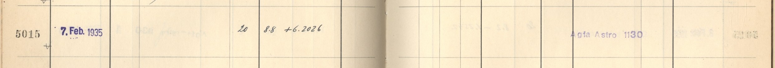Plattenverzeichnis Eintrag05015