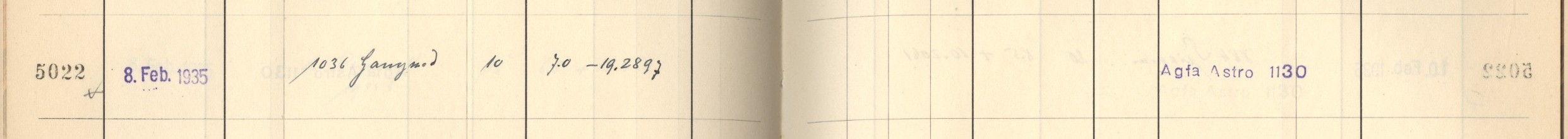 Plattenverzeichnis Eintrag05022