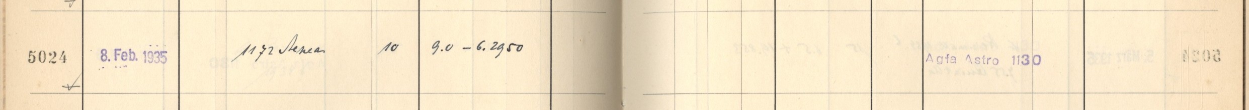 Plattenverzeichnis Eintrag05024