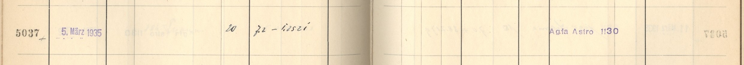 Plattenverzeichnis Eintrag05037
