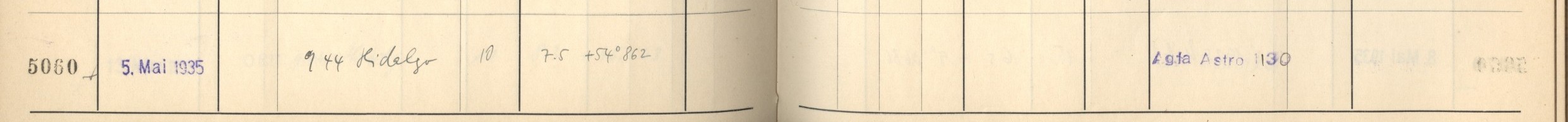 Plattenverzeichnis Eintrag05060