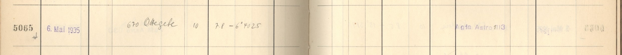 Plattenverzeichnis Eintrag05065