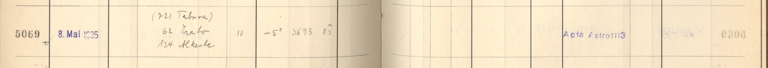 Plattenverzeichnis Eintrag05069