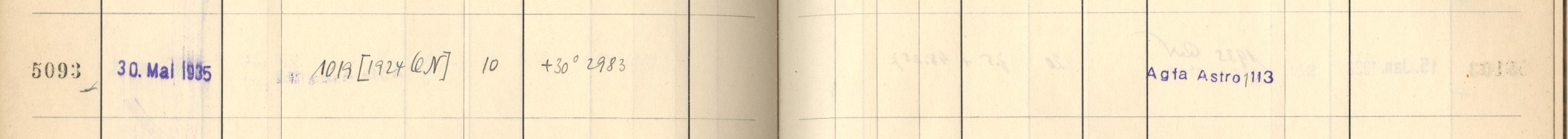 Plattenverzeichnis Eintrag05093