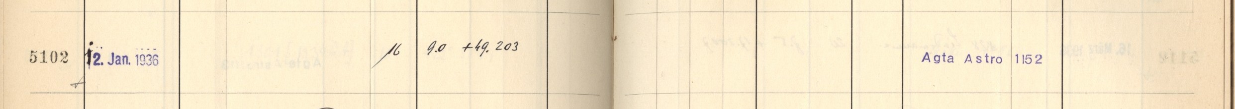 Plattenverzeichnis Eintrag05102