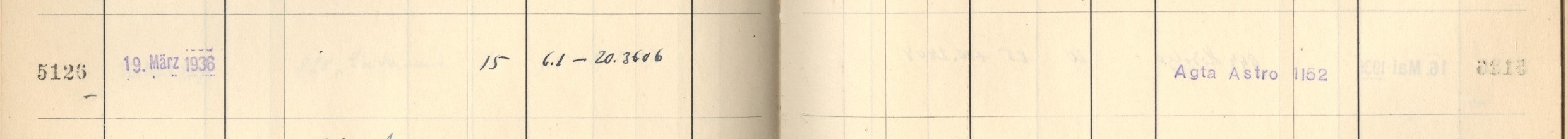 Plattenverzeichnis Eintrag05126