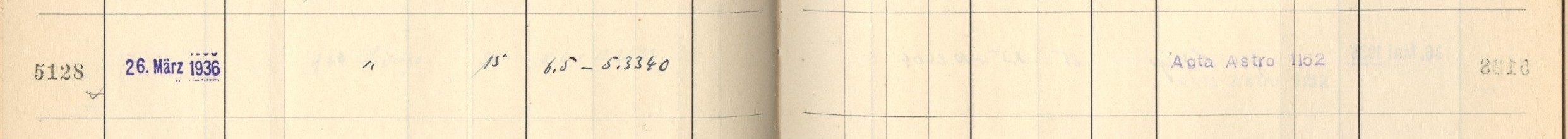 Plattenverzeichnis Eintrag05128