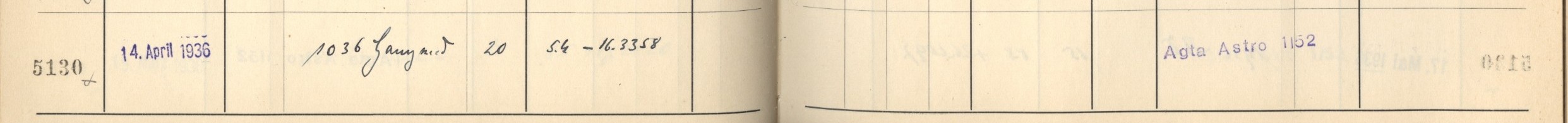 Plattenverzeichnis Eintrag05130