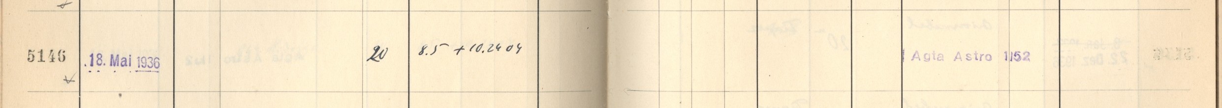 Plattenverzeichnis Eintrag05146