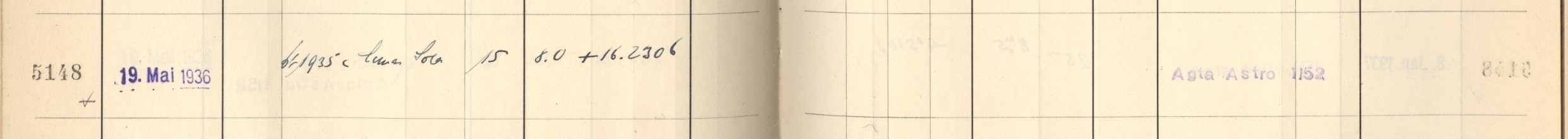 Plattenverzeichnis Eintrag05148