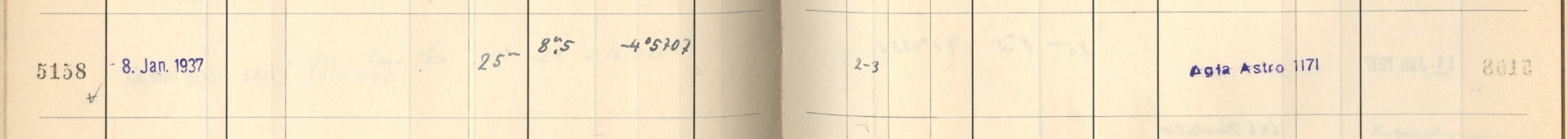 Plattenverzeichnis Eintrag05158