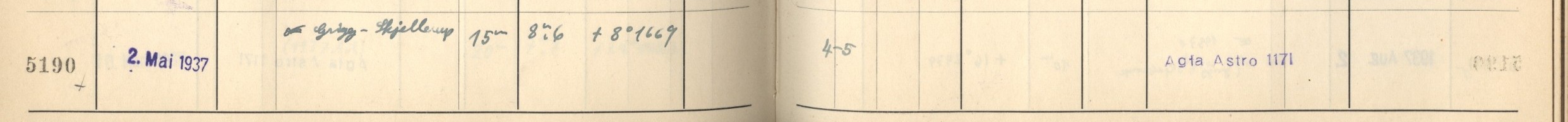 Plattenverzeichnis Eintrag05190
