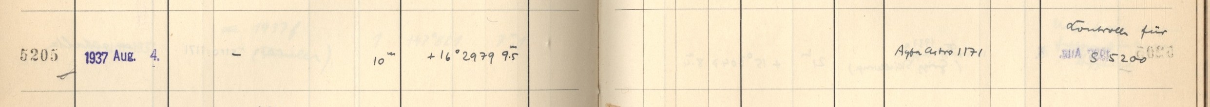 Plattenverzeichnis Eintrag05205