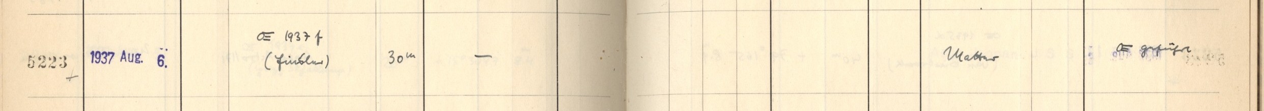 Plattenverzeichnis Eintrag05223