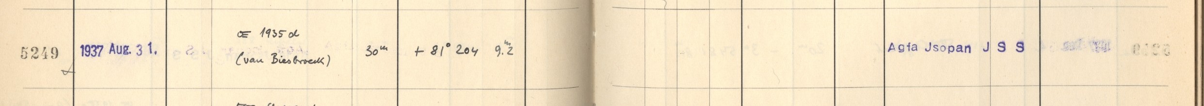 Plattenverzeichnis Eintrag05249