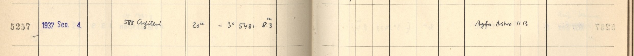Plattenverzeichnis Eintrag05257