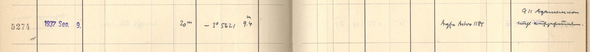 Plattenverzeichnis Eintrag05274