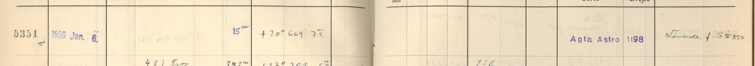 Plattenverzeichnis Eintrag05351