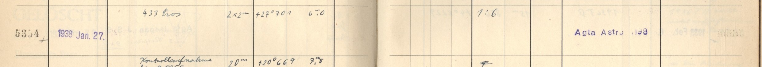 Plattenverzeichnis Eintrag05354