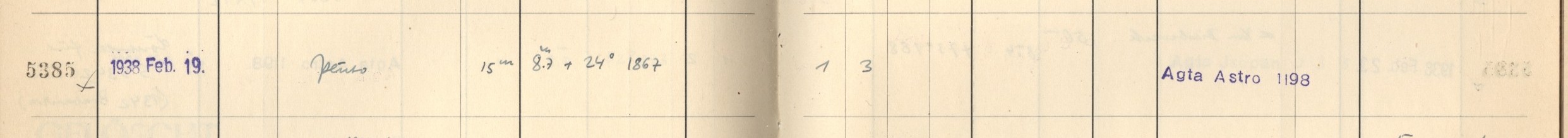 Plattenverzeichnis Eintrag05385