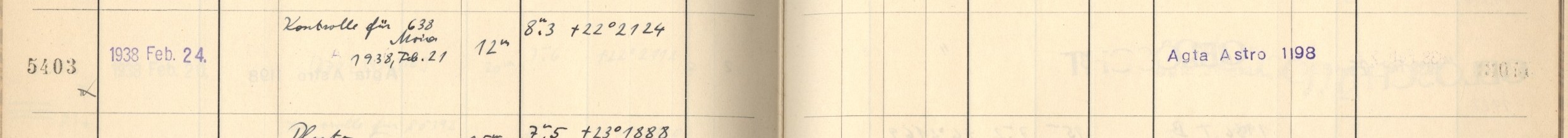 Plattenverzeichnis Eintrag05403