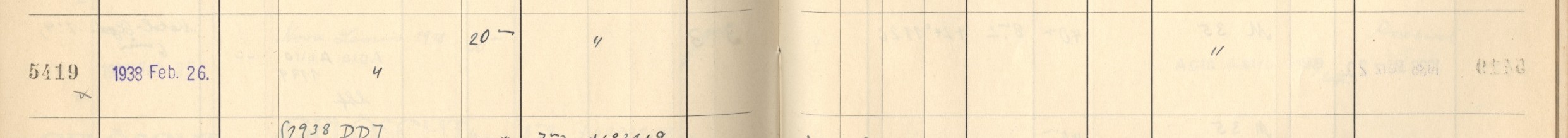 Plattenverzeichnis Eintrag05419