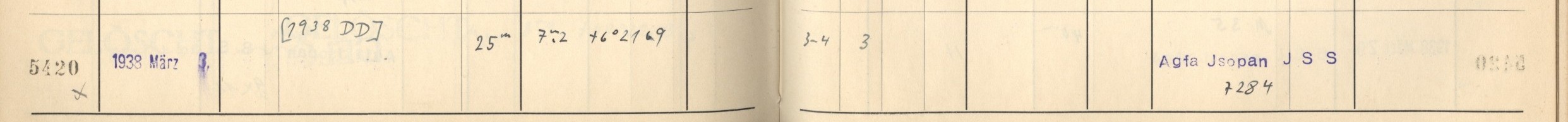 Plattenverzeichnis Eintrag05420