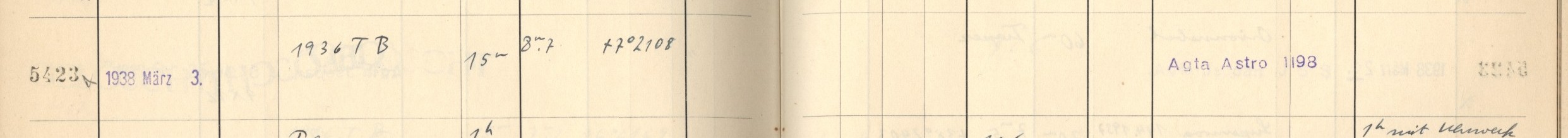 Plattenverzeichnis Eintrag05423