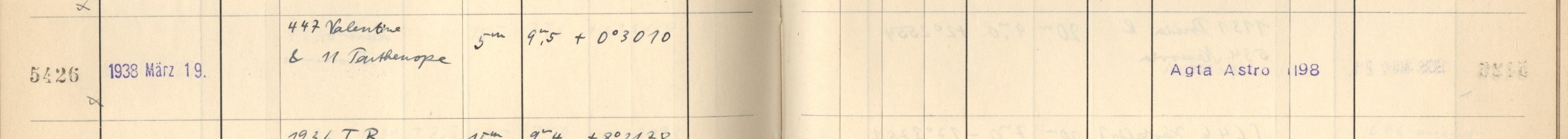 Plattenverzeichnis Eintrag05426