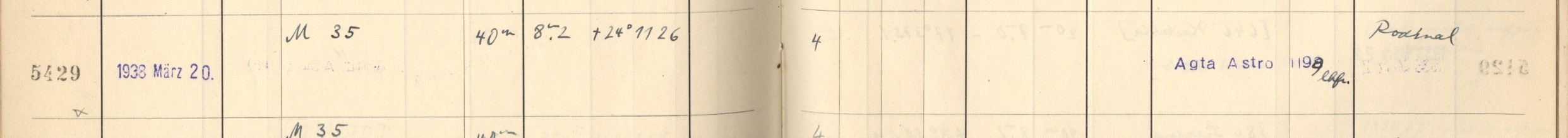 Plattenverzeichnis Eintrag05429