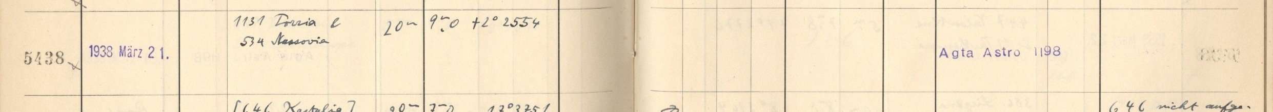 Plattenverzeichnis Eintrag05438