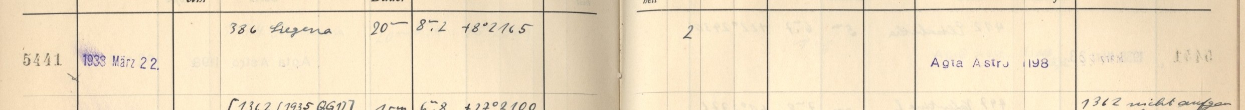 Plattenverzeichnis Eintrag05441