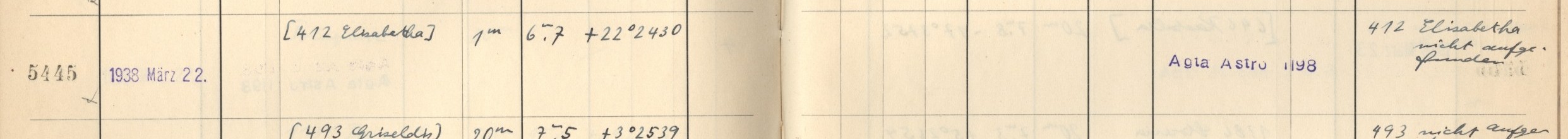 Plattenverzeichnis Eintrag05445