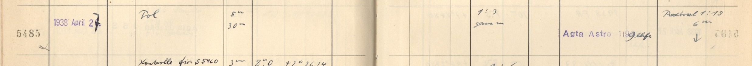 Plattenverzeichnis Eintrag05485