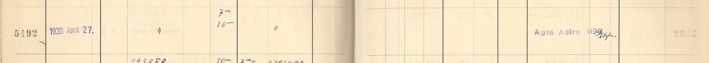 Plattenverzeichnis Eintrag05492