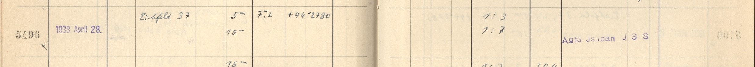 Plattenverzeichnis Eintrag05496
