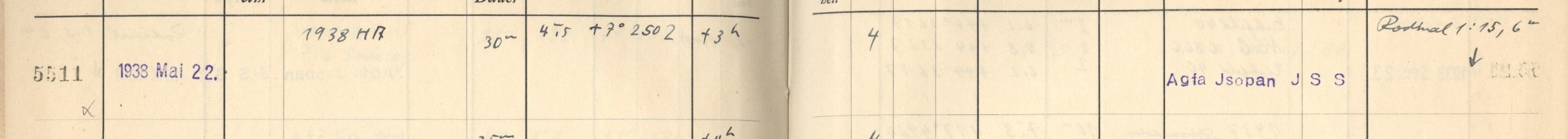 Plattenverzeichnis Eintrag05511