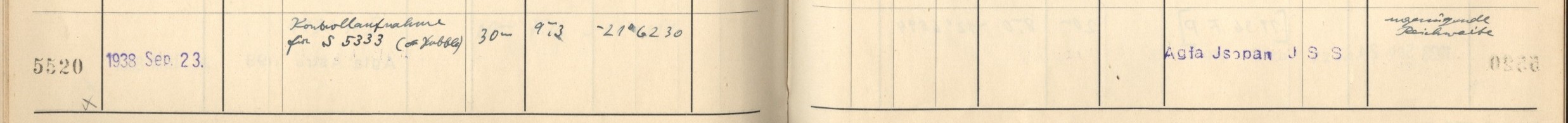 Plattenverzeichnis Eintrag05520