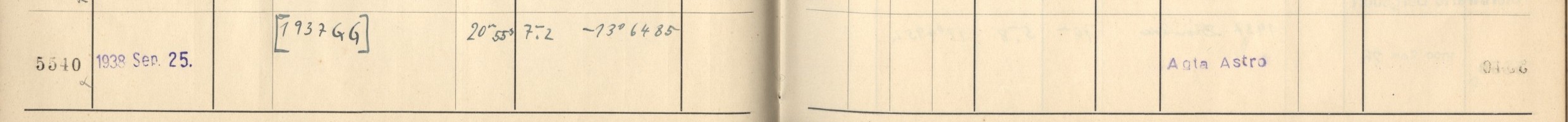Plattenverzeichnis Eintrag05540