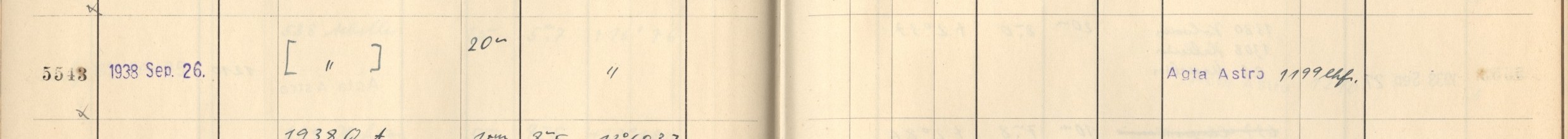 Plattenverzeichnis Eintrag05543