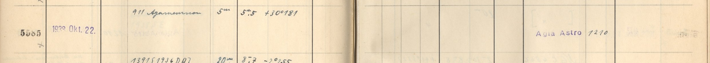 Plattenverzeichnis Eintrag05585