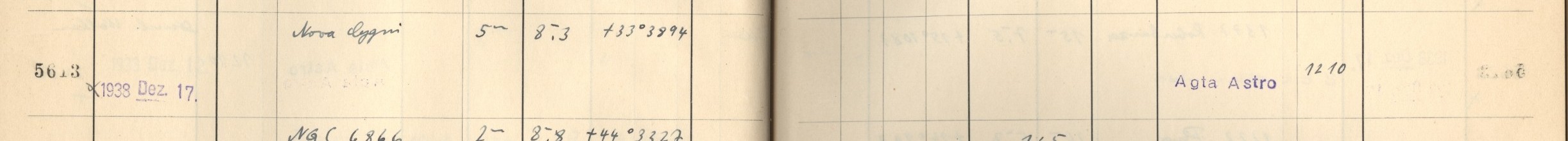 Plattenverzeichnis Eintrag05613