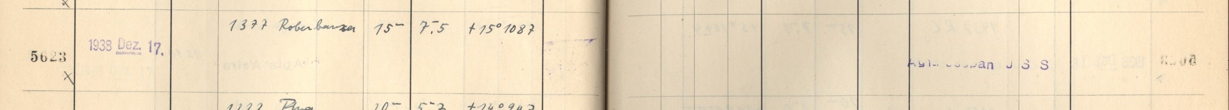 Plattenverzeichnis Eintrag05623