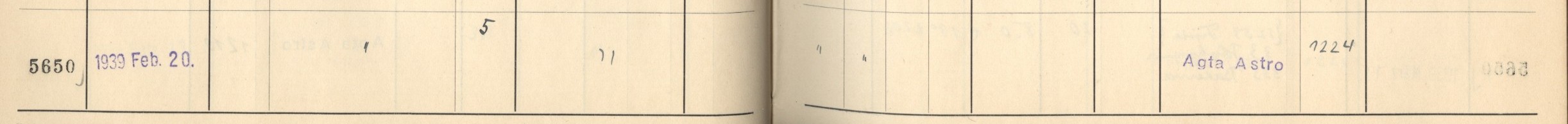 Plattenverzeichnis Eintrag05650