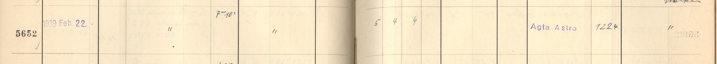 Plattenverzeichnis Eintrag05652