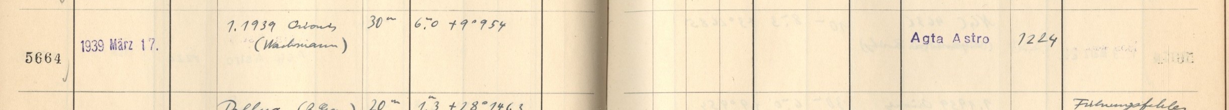 Plattenverzeichnis Eintrag05664