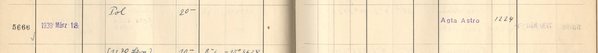 Plattenverzeichnis Eintrag05666