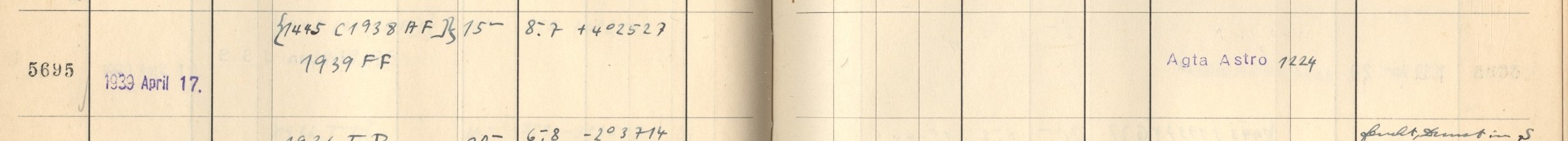 Plattenverzeichnis Eintrag05695