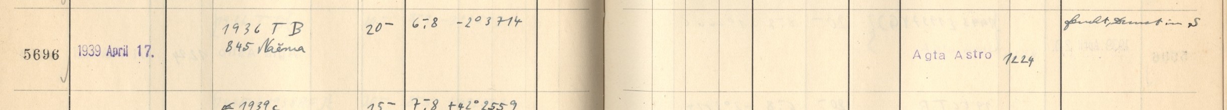 Plattenverzeichnis Eintrag05696